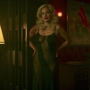 Frederick’s of Hollywood vintage black sheer maxi dress rare medium 90s y2k vtg